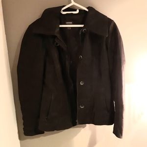Danier Black Leather Jacket